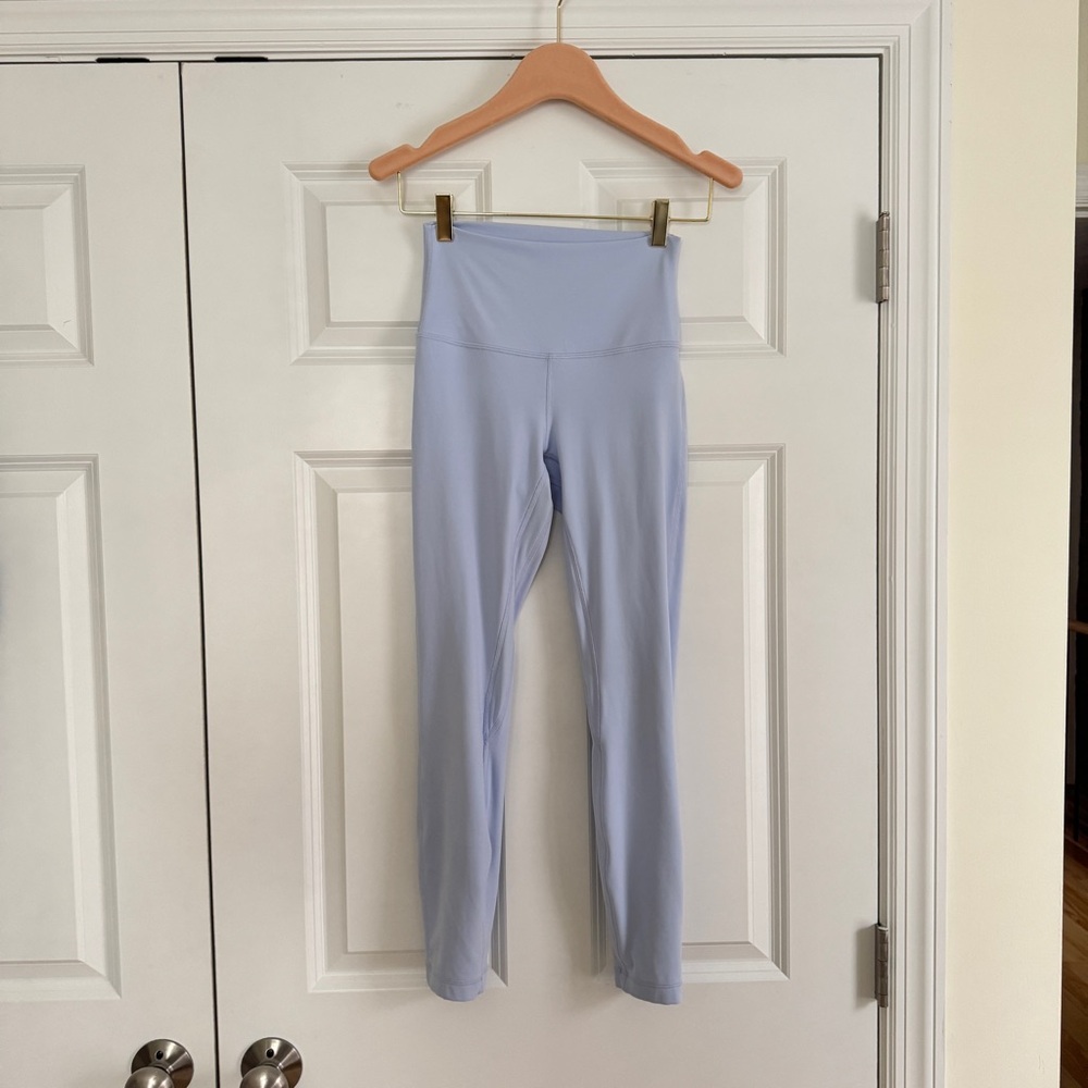 Lululemon Align High-Rise 25” Leggings in Pastel Blue - Picture 3 of 5